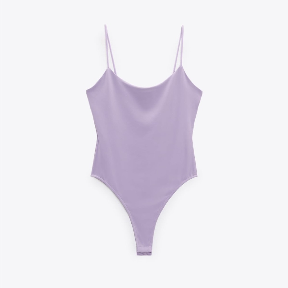 Cute light purple bodysuit